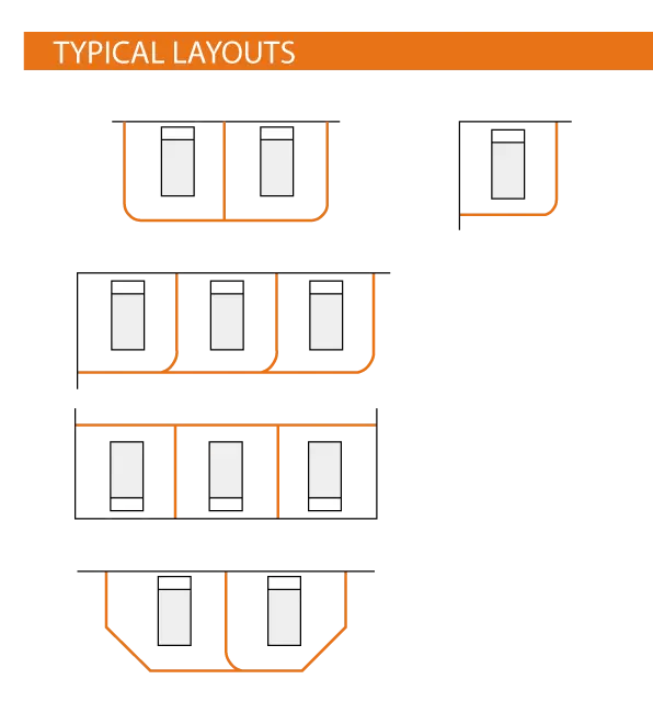 Mactrac Pro Typical Layouts