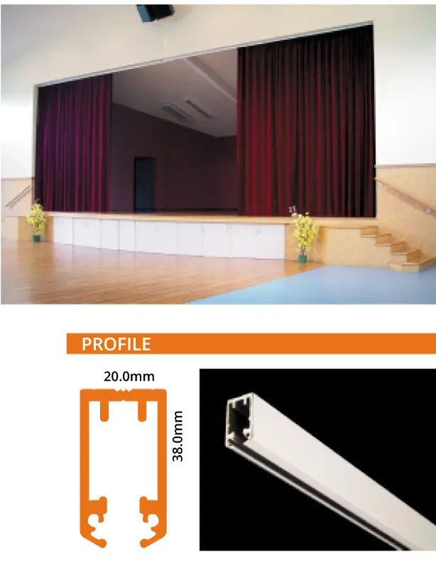 Mactrac Stage Track Profile